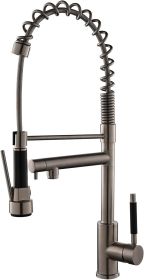 Kitchen Faucet Kit, Modern Style 2-Function Pull Down Sprayer and Pot Filler