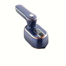 1pc Ironing Machine, Wet And Dry Dual-use Folding Handheld Hanging Ironing Machine Household Electric Iron High-power Steam Ironing Machine (Color: Blue)